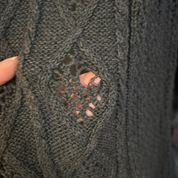 Grey Forever 21 Knit Cardigan - Picture 7 of 8